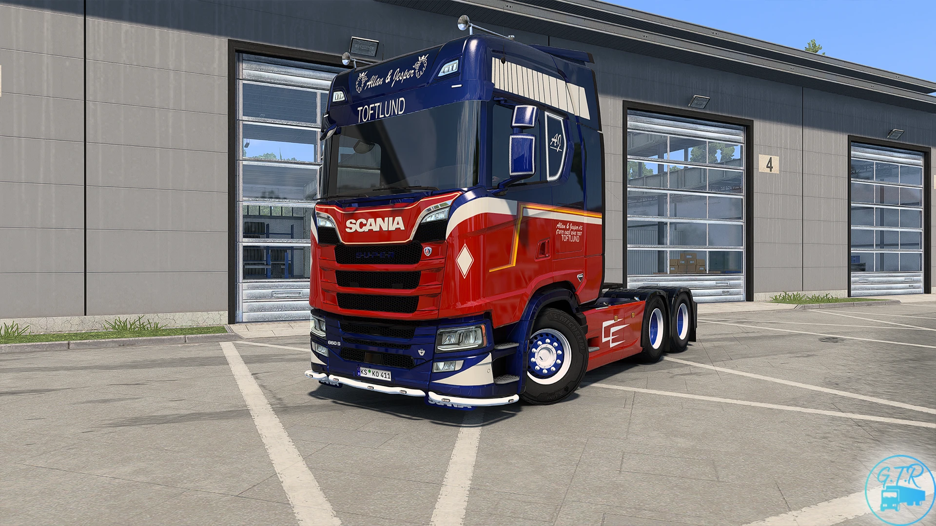 SKIN Allan & Jesper For SCANIA 2016 1.0