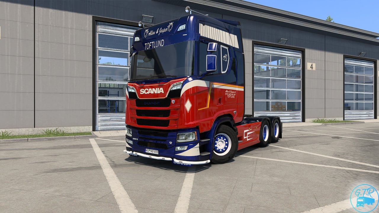 SKIN Allan & Jesper For SCANIA 2016