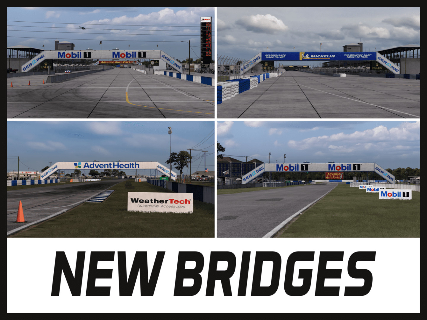 SEBRING 2022 Skin + New AI Racing line image 2