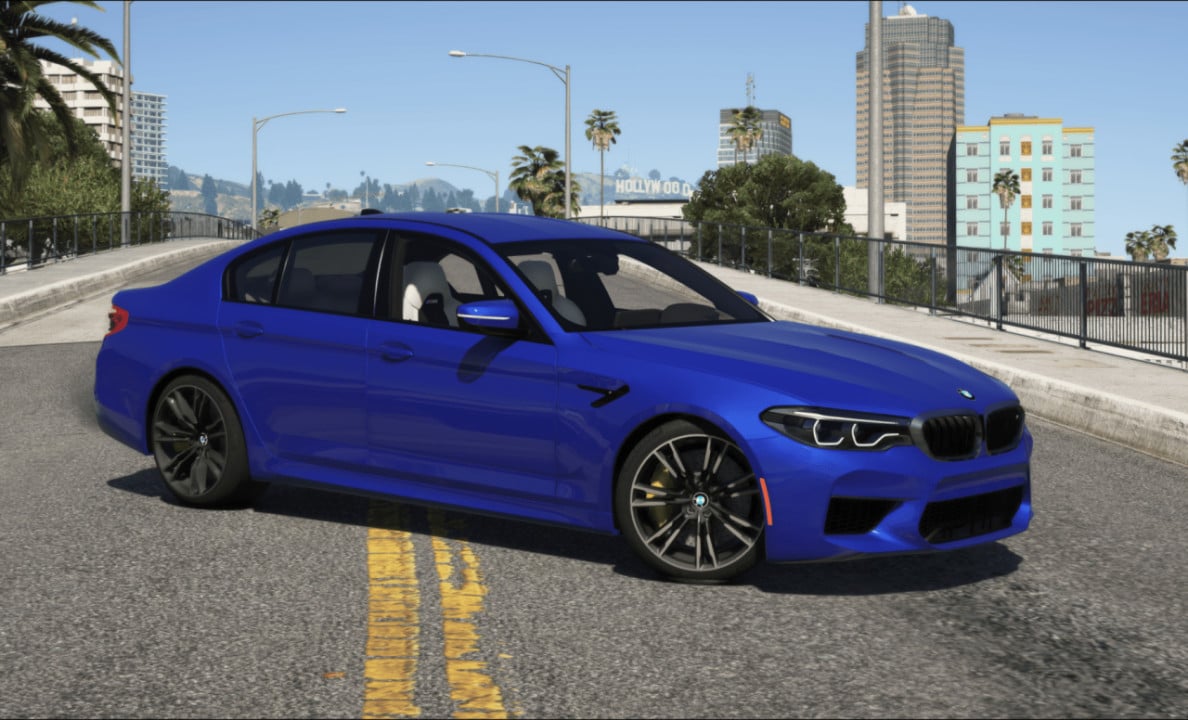 2019 BMW M5 F90 xDrive Handling, Engine Sound Swap, & White Interior