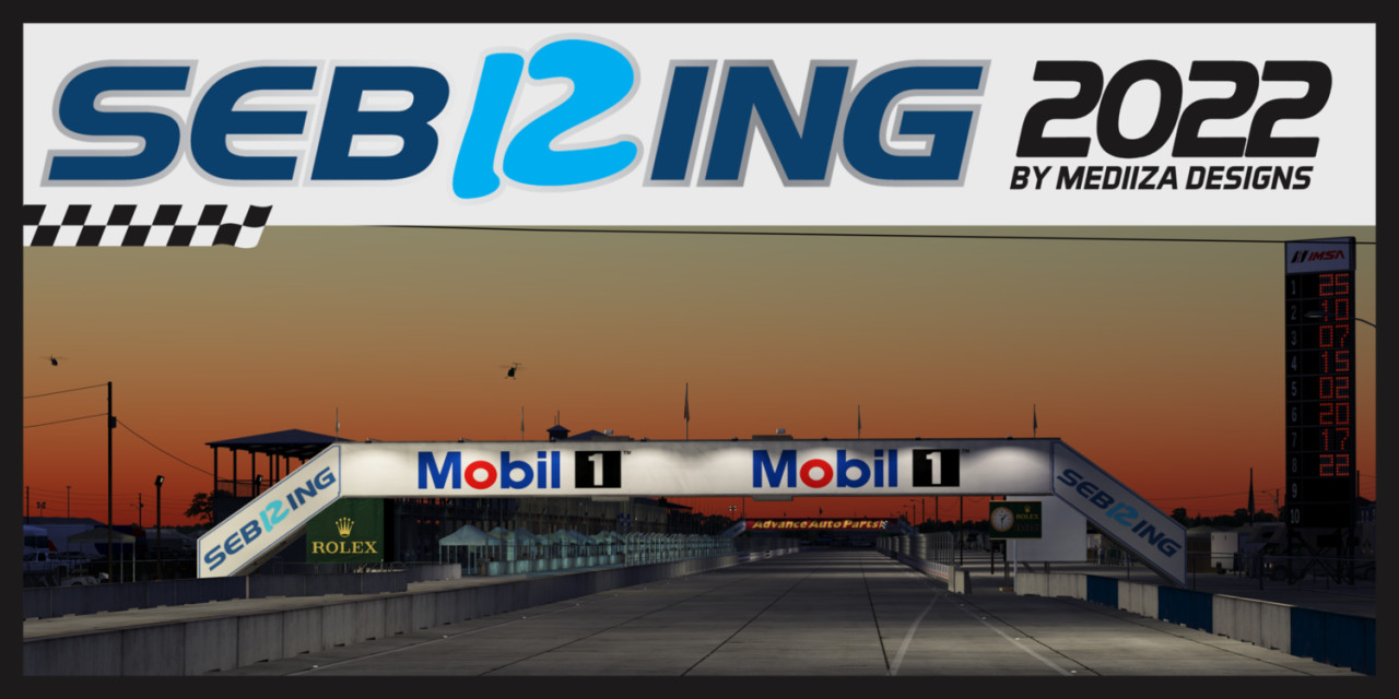 SEBRING 2022 Skin + New AI Racing line