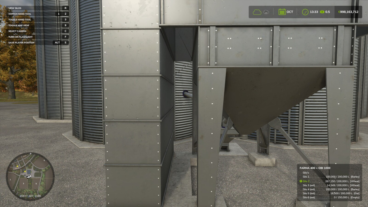 RealSilo – Realistic Silo Compartments
