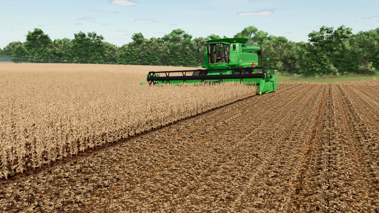 Improved Soybean Textures With Destructible Stubble (Prefab*)