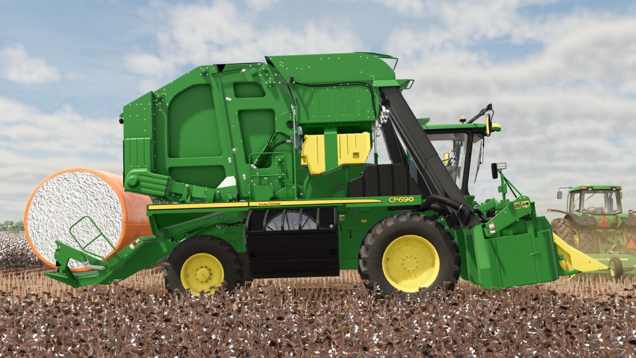John Deere 7760/CP690 Roller Pickers