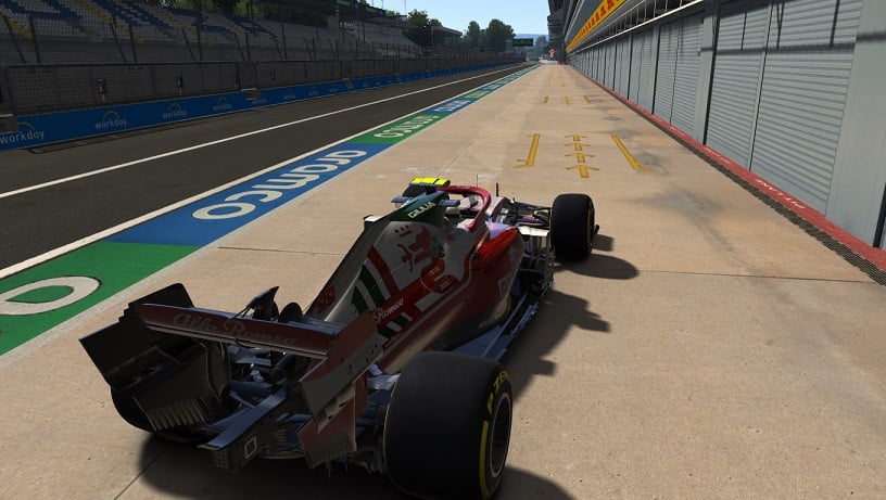 MONZA 2021 F1- TRACK SKIN