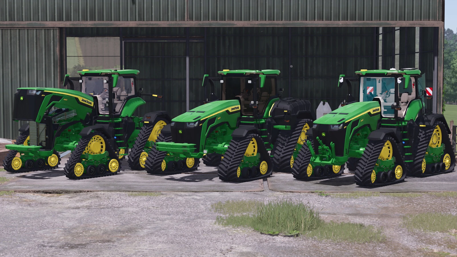 John Deere 8RX540 High Horsepower And Side Tanks 1.0