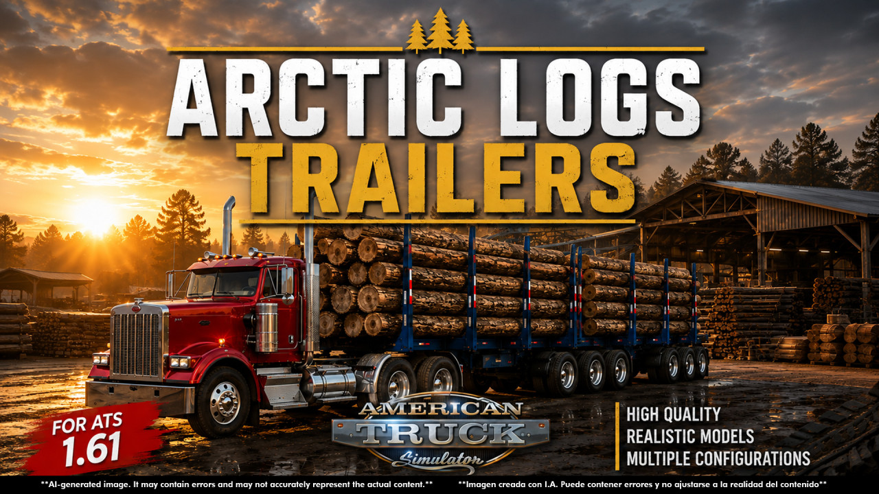 ARCTIC LOGS TRAILERS v9.0 ATS 1.60-1.61.x
