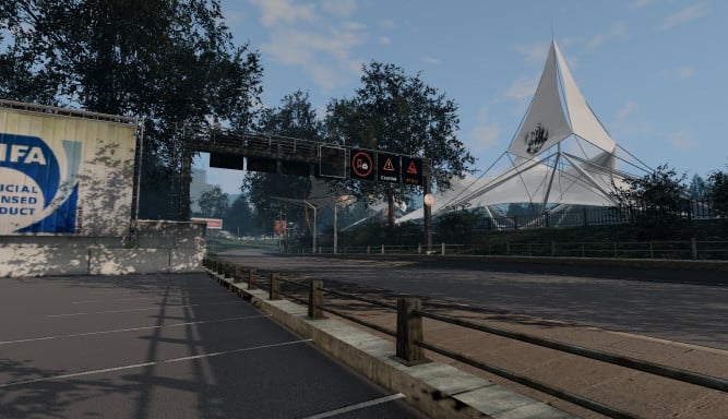 NFS ProStreet Autobahnring map