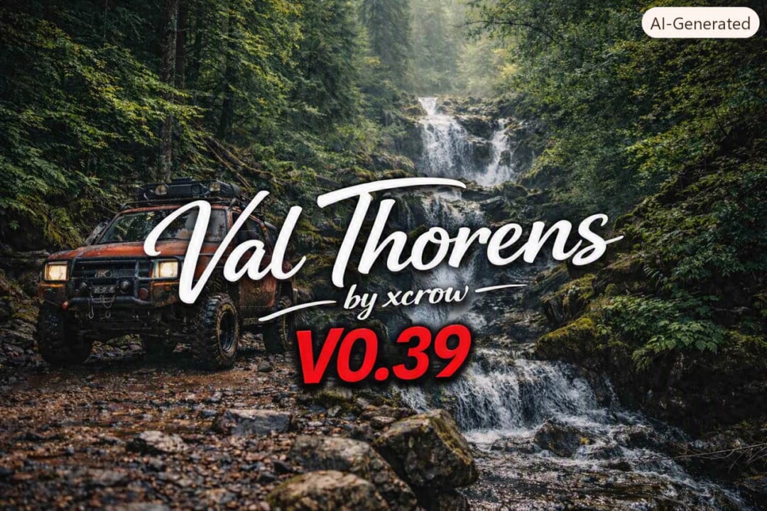 Map beamng "VAL_THORENS"