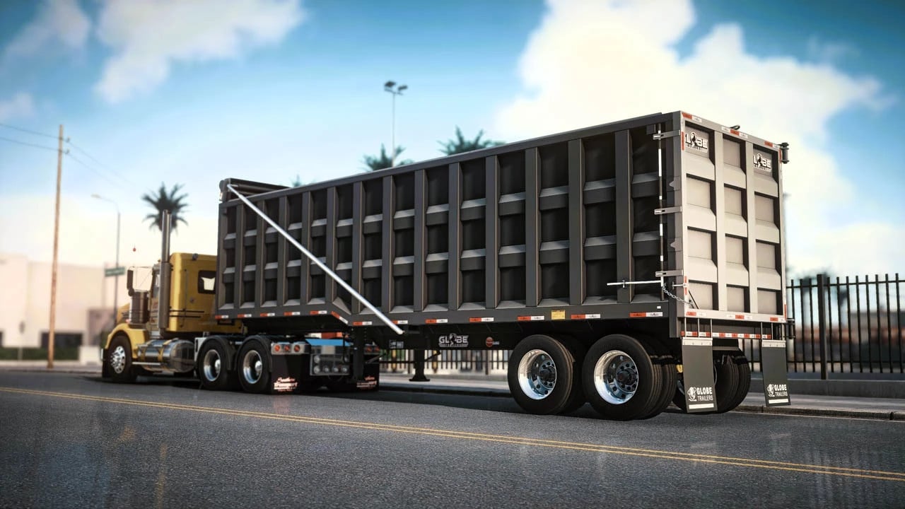 Globe 80 Yard Dump Trailer