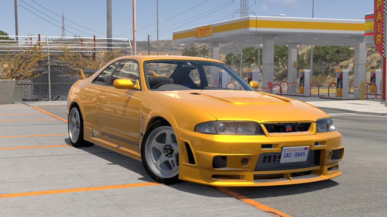 Nissan R33 Test Version