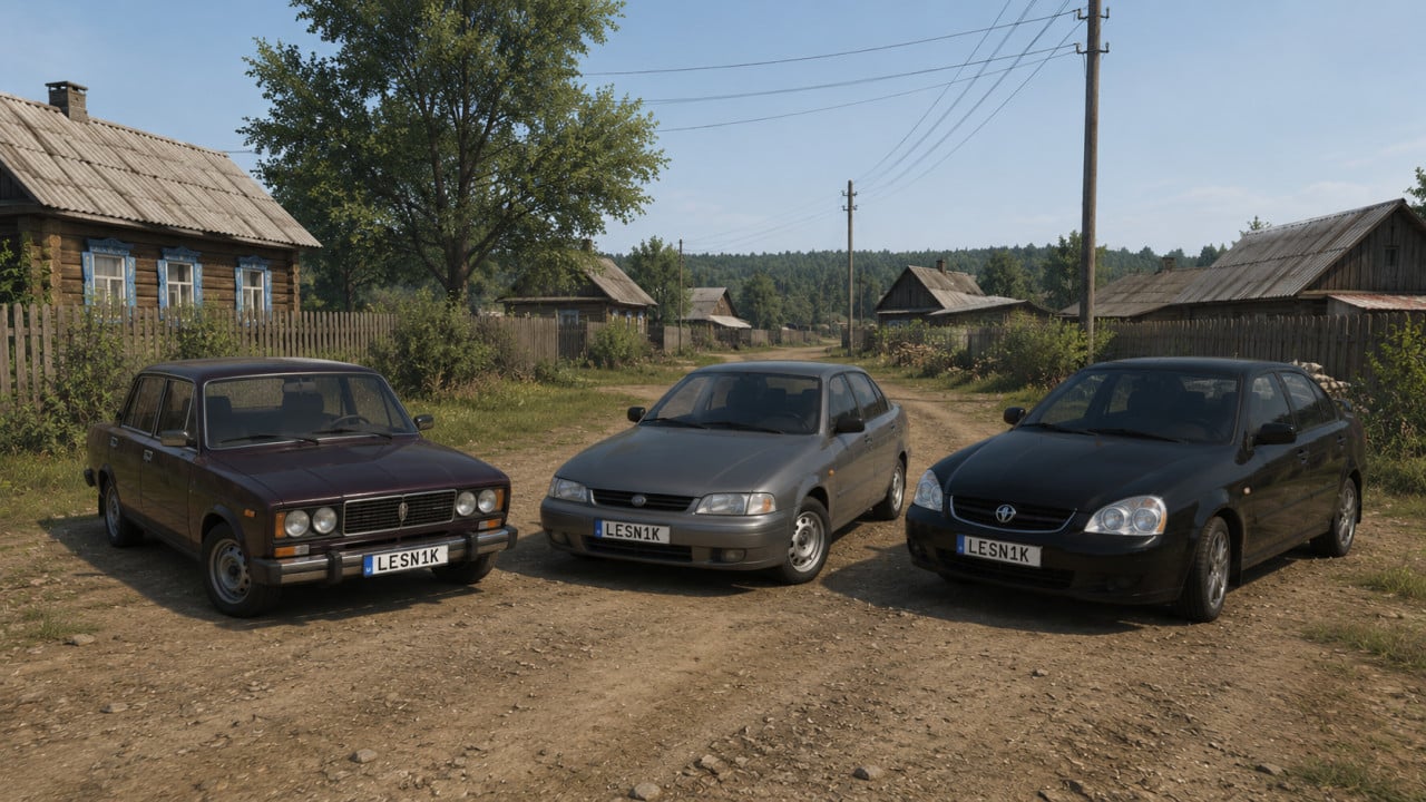 RussianVehicle Pack – VAZ 2106,2110,PRIORA.2107,2115