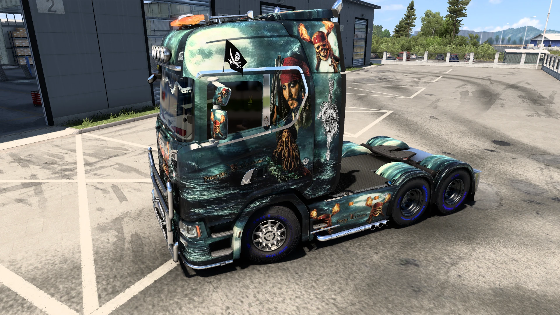Pirates Caribbean Scania 1.0