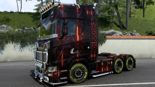 Abstract Red Scania Skin 1.0 thumbnail 7