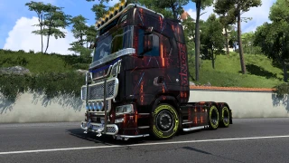 Abstract Red Scania Skin 1.0 thumbnail 9