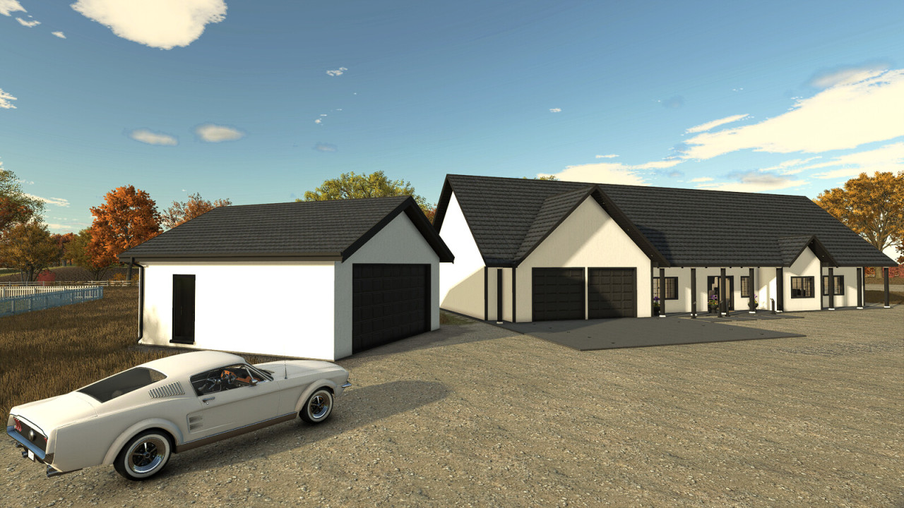Two Car Garage
