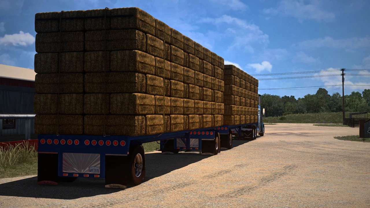 Cali Hay Flats Trailer