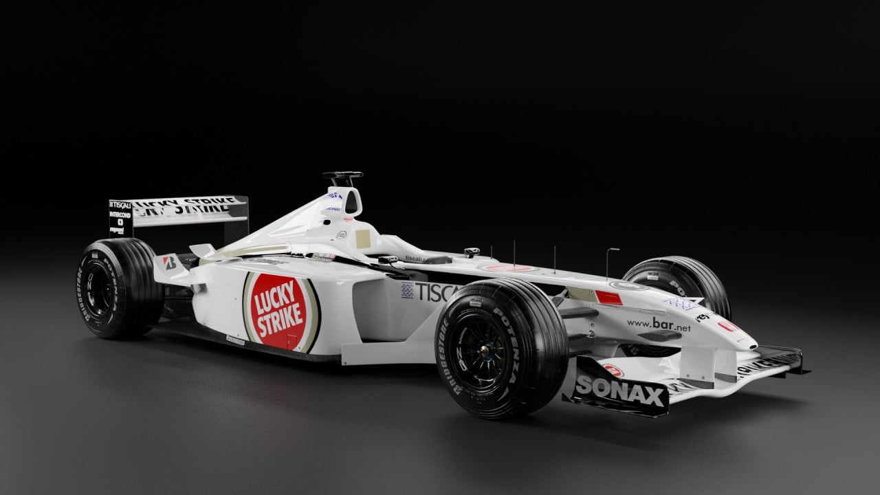 Formula one Bar 003 Honda and Minardi PS01 by MHRacing