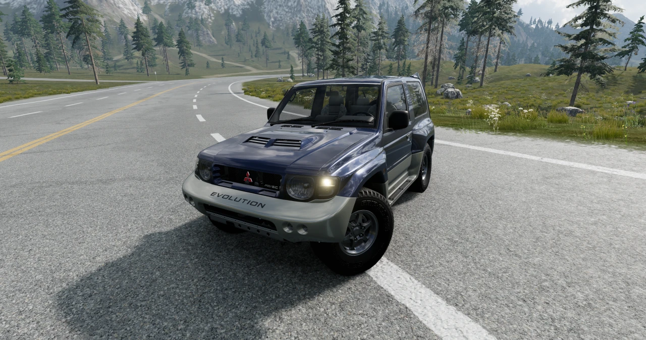 mitsubishi pajero evolution