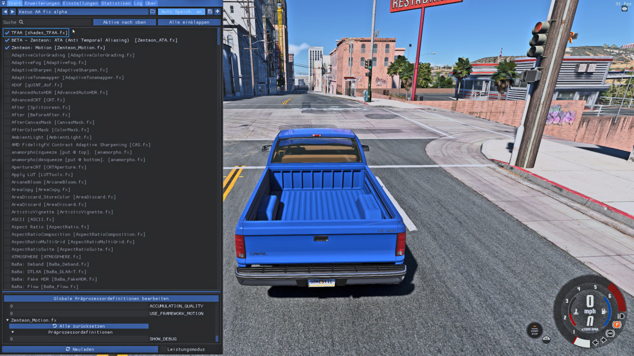 Kazuo Anti aliasing fix (Alpha)