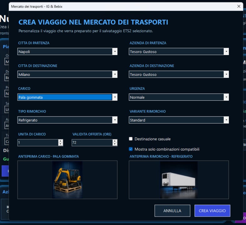 DRIVING TOOLS  ( Create Trips )