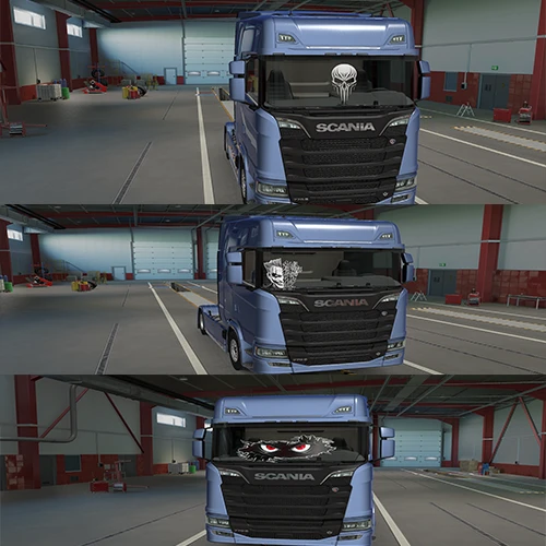 Windscreens Decal Scania S & R 2016 1