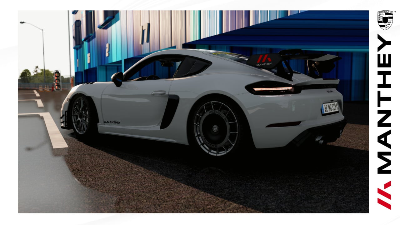 2022 Porsche Cayman 718 GT4 RS Manthey Racing