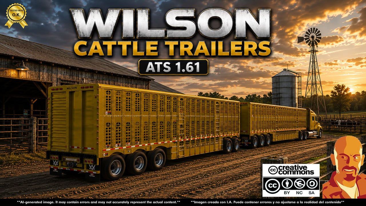 WILSON CATTLE TRAILERS v5.0 ATS 1.60-1.61.x