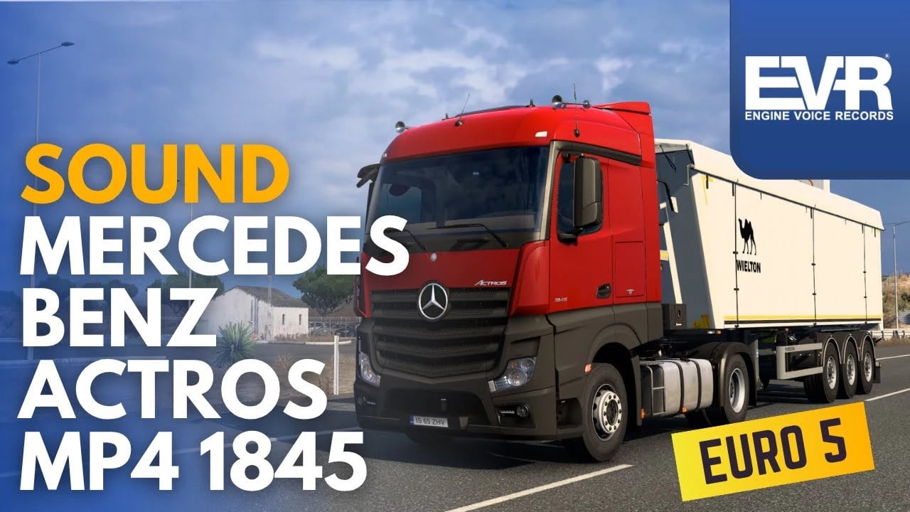 SFX Mercedes Benz Actros MP4 1845 Euro5 2012