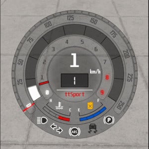 Nested-Halo Tachometer & Boost gauge