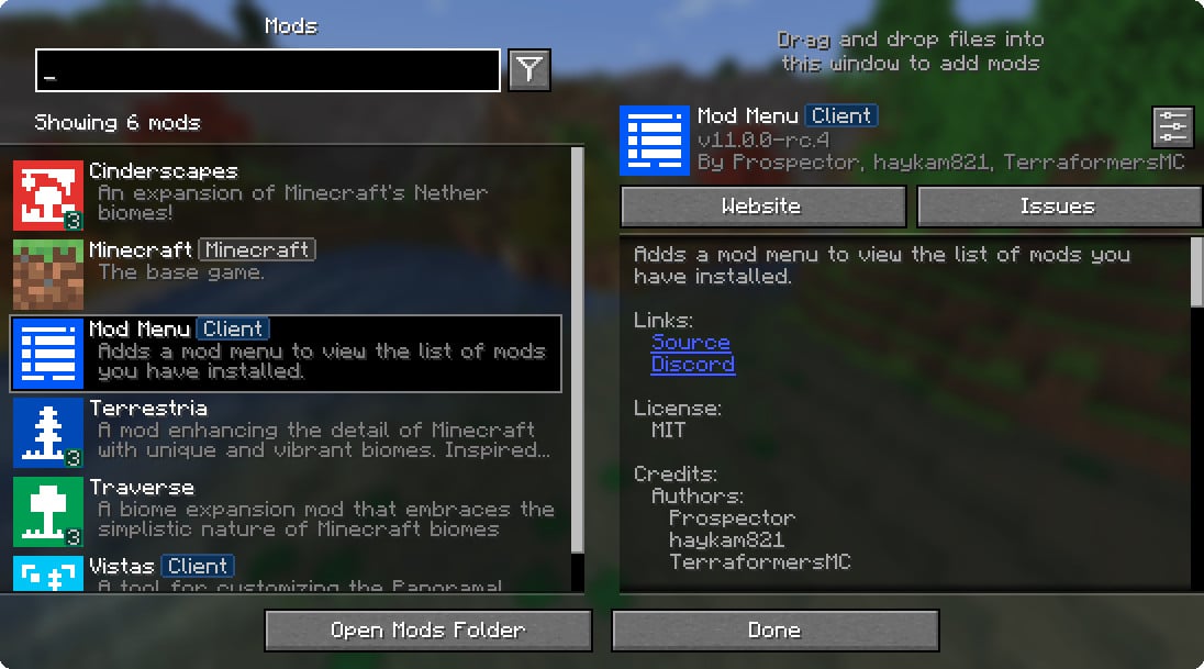 Mod Menu