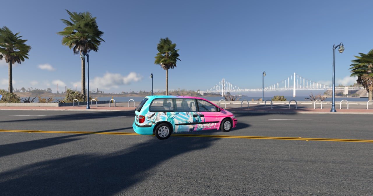 Hatsune Miku paint design for the Soliad Landsale