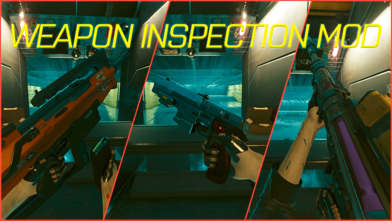 Weapon Inspection - Simple Hotkey Mod