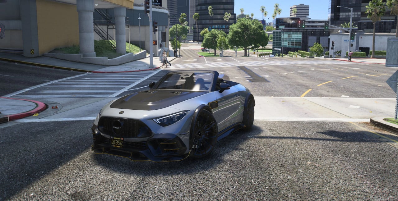 Mercedes Benz SL63 Mansory