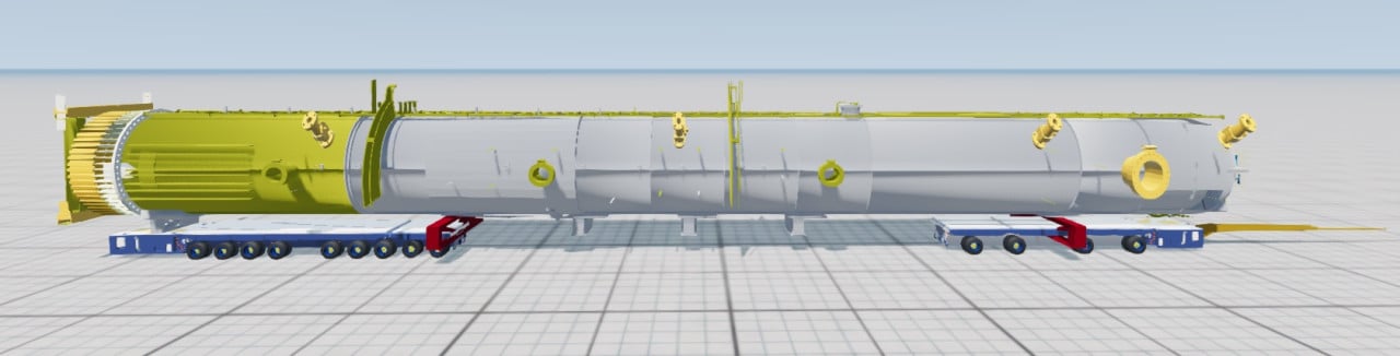 Refinery Column Trailer