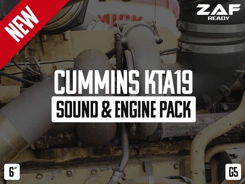 Cummins KTA Sound & Engine Pack
