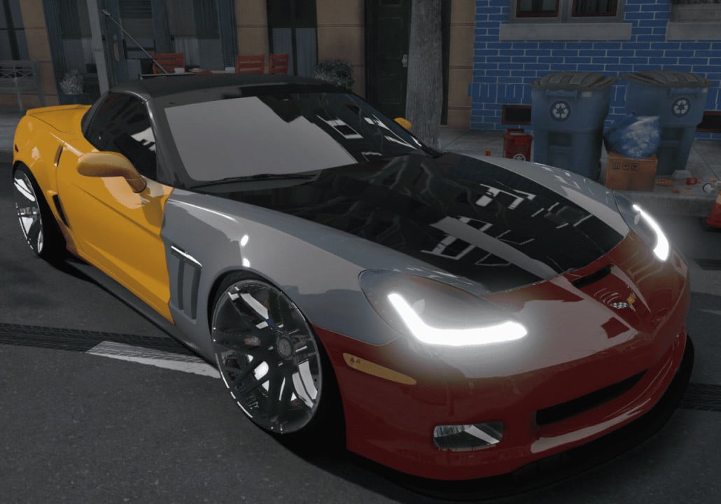 2009 Chevrolet Corvette C6 Takeover / Slider