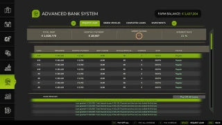 Advanced Bank System 1.1.0