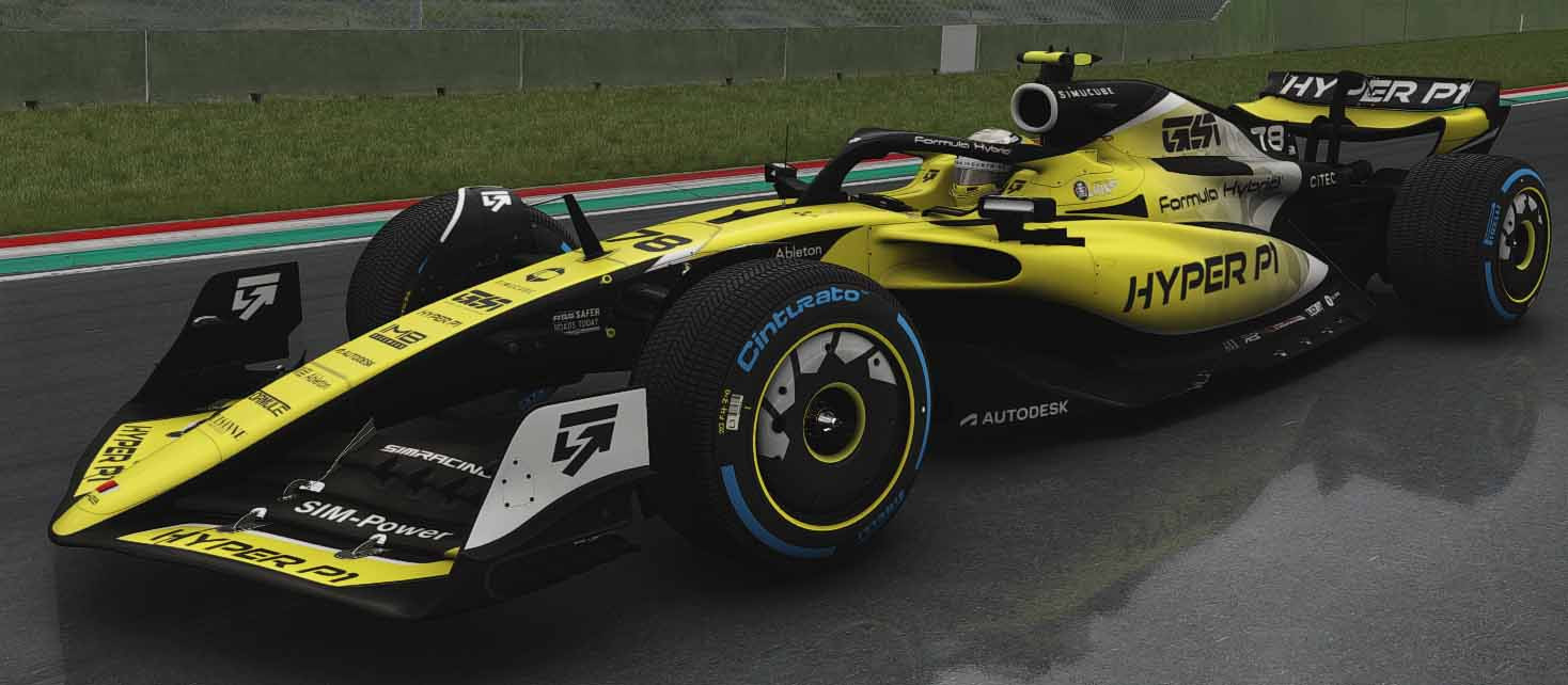 Pirelli P-ZERO tyre textures for the RSS Formula Hybrid 23 image 2