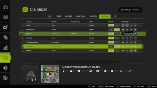 Vehicle Tab Sorting 1.2.0 thumbnail 3