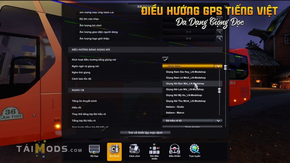Sound điều hướng Việt Nam