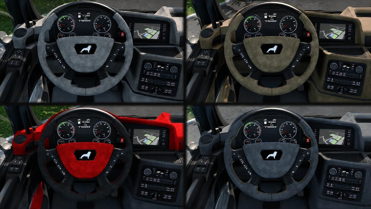 MAN TGX E6 Interior Pack v1.5