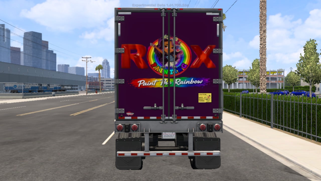 Blair's Roses & Rox Painting Semi Trailer Skin Pack (Freight Market)