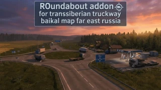 Transsiberian Truckway / Baikal Map Addon 1.0 thumbnail 2