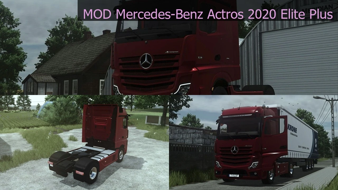 MOD Mercedes-Benz Actros 2020 Elite Plus 1.1