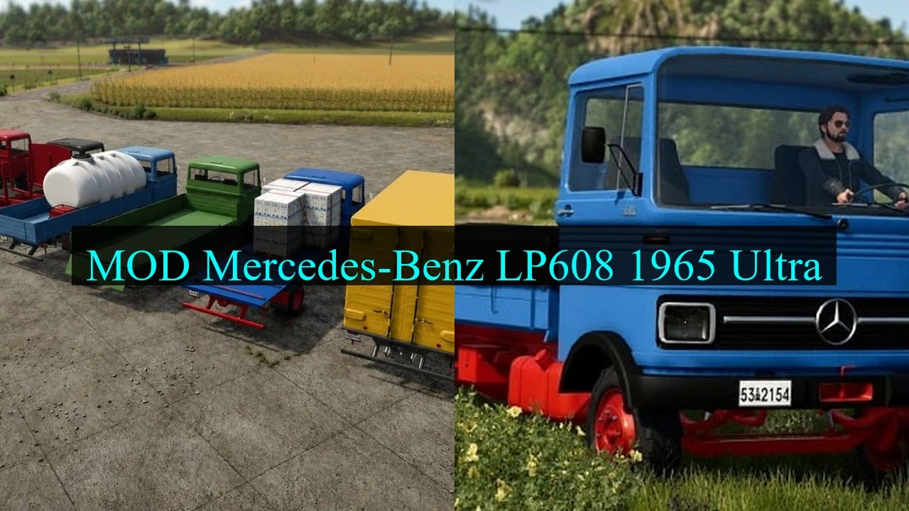 MOD Mercedes-Benz LP608 1965 Ultra 1.1