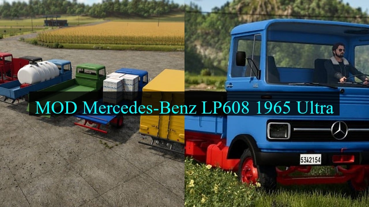 MOD Mercedes-Benz LP608 1965 Ultra