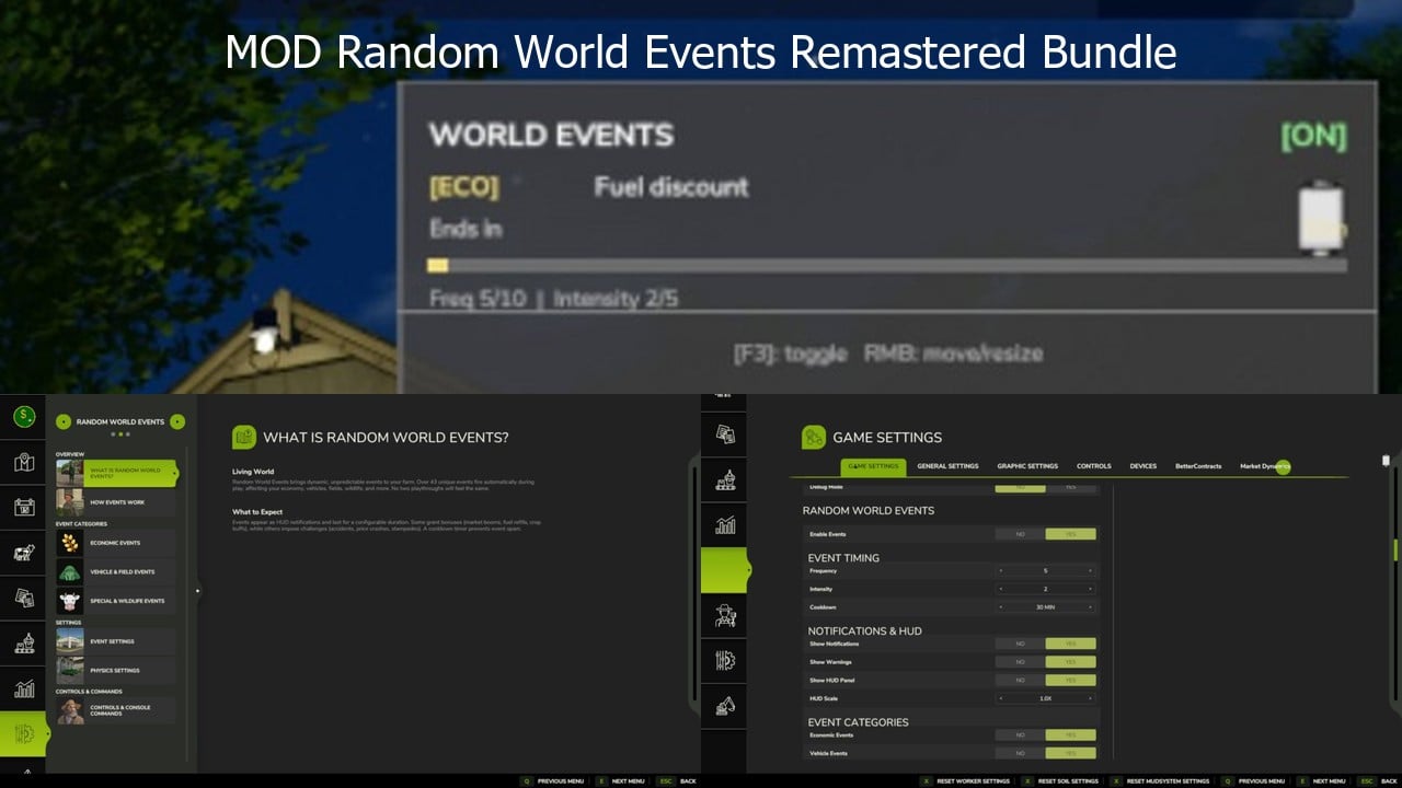 MOD Random World Events Remastered Bundle