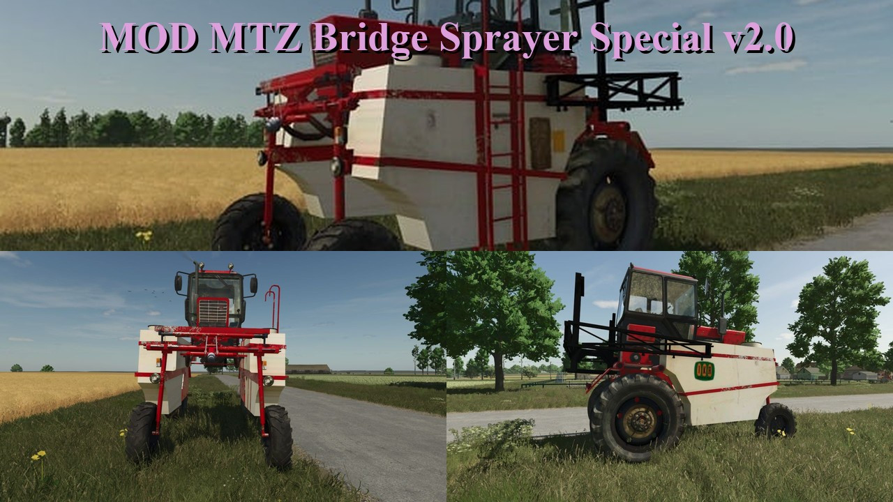 MOD MTZ Bridge Sprayer Special v2.0