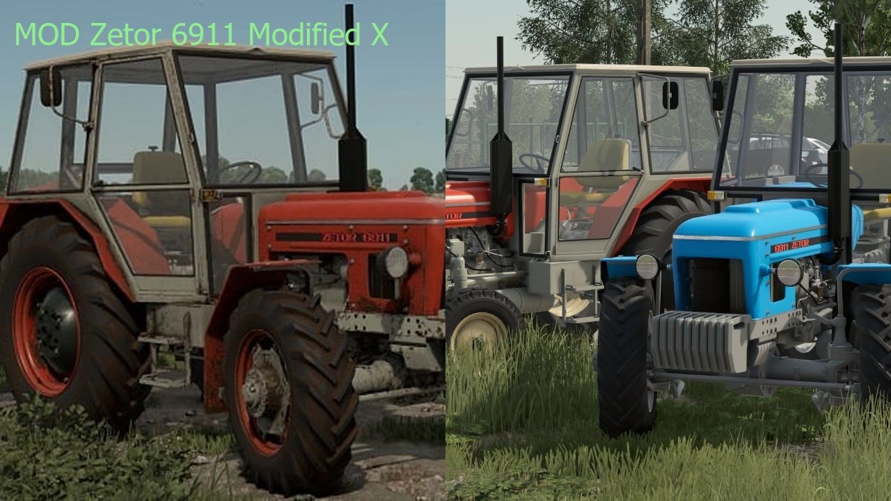 MOD Zetor 6911 Modified X